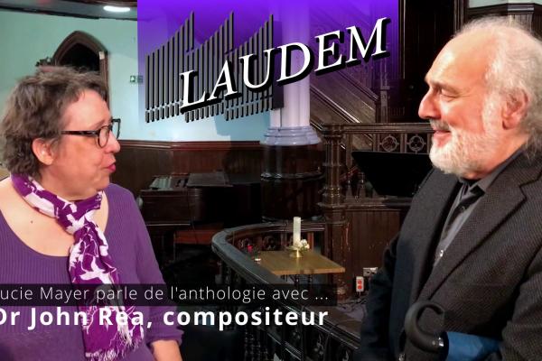 Lucie Mayer (LAUDEM) s'entretient avec Dr John Rea.
